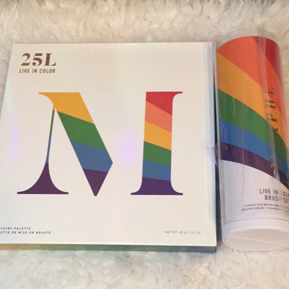 Morphe Live In Color Palette & Brush Set